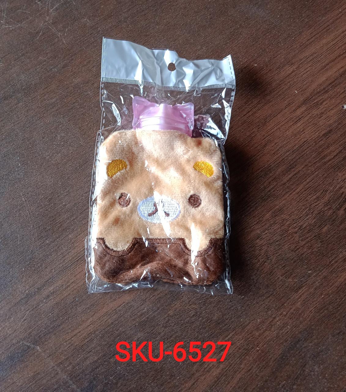6527 Brown Panda Print small Hot Water Bag with Cover for Pain Relief, Neck, Shoulder Pain and Hand, Feet Warmer, Menstrual Cramps. 6527 Brown Panda Print small Hot Water Bag with Cover for Pain Relief, Neck, Shoulder Pain and Hand, Feet Warmer, Menstrual Cramps.